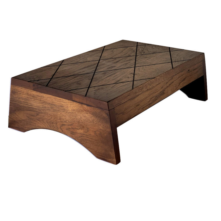 Millwood Pines Large Wood Step Stool & Reviews Wayfair